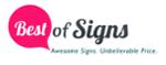 Best Of Signs Coupon Codes